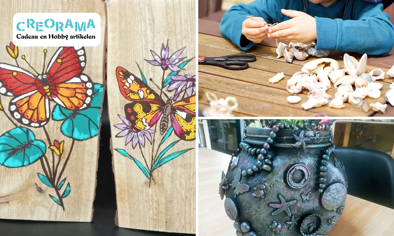Creatieve workshop + koffie/thee + lekkernij (3 uur)