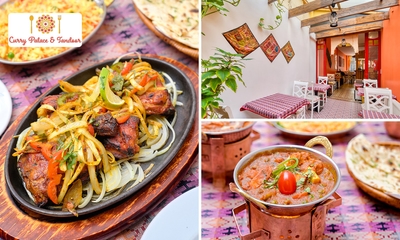 Indiaas 2- of 3-gangendiner á la carte + naanbrood in hartje Brugge