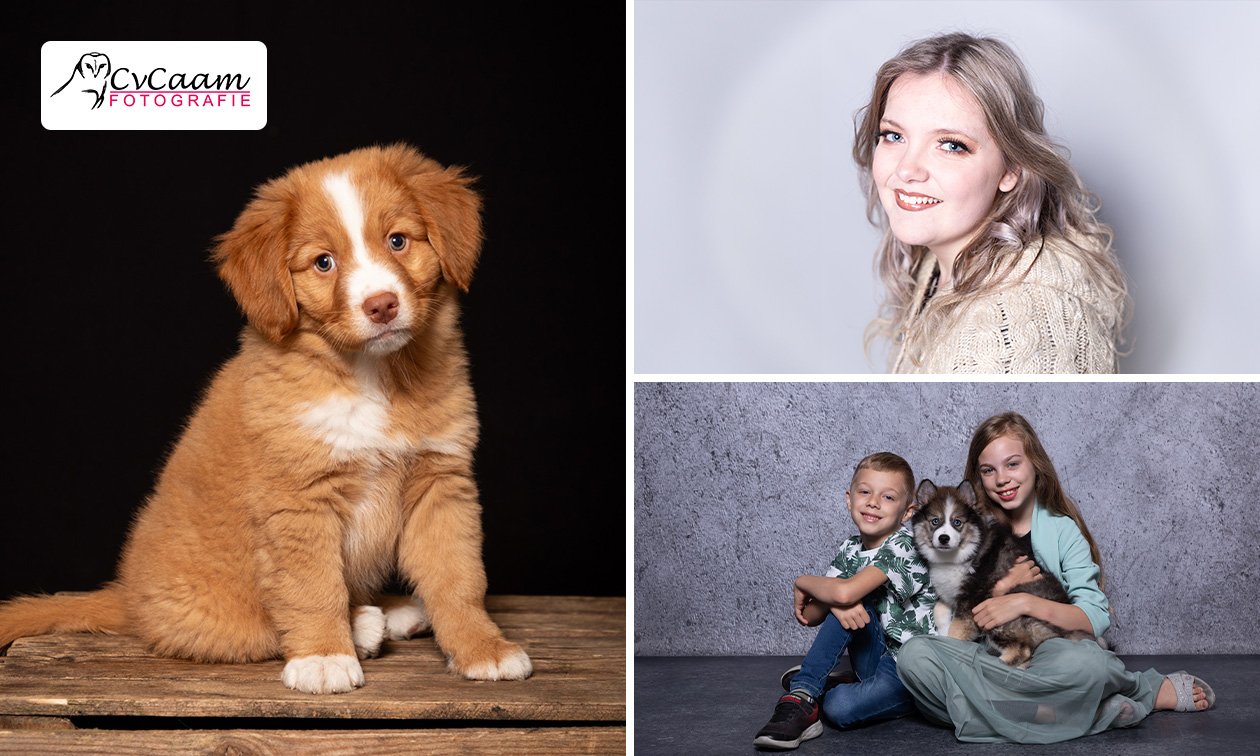 Fotoshoot voor 1-5 personen + 5 of 15 digitale foto's