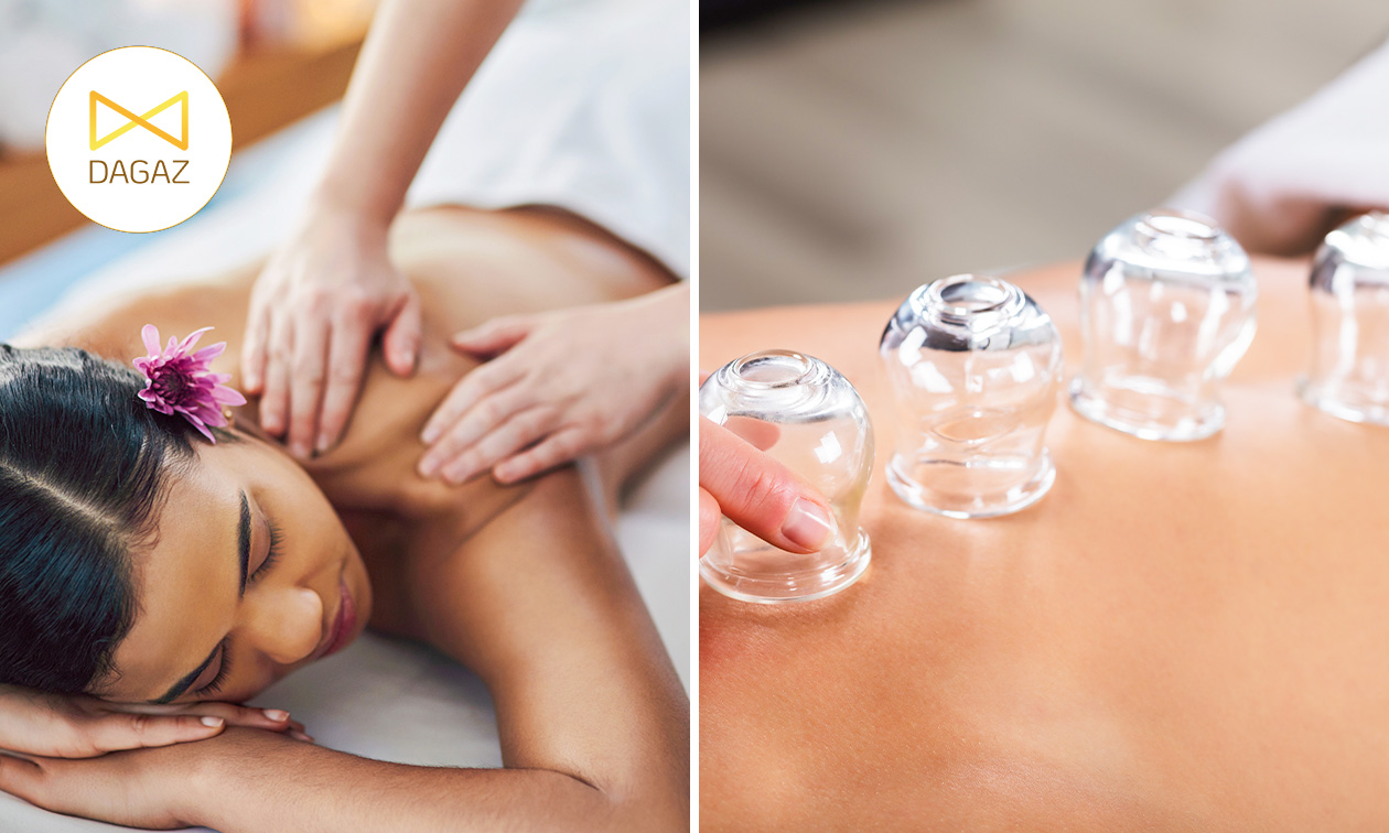 Ontspannings- of cuppingmassage (60 min)