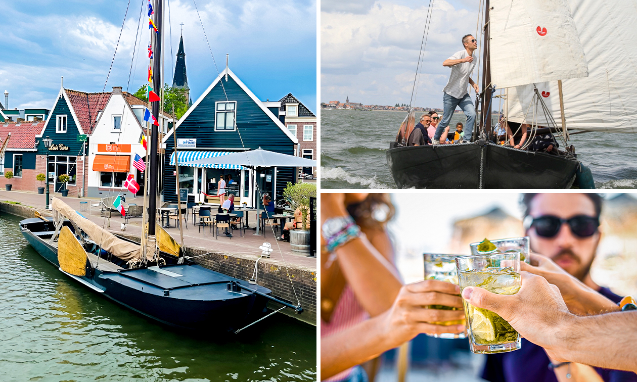 Rondvaart zeilboot (90 min) + evt. 2 frisdranken