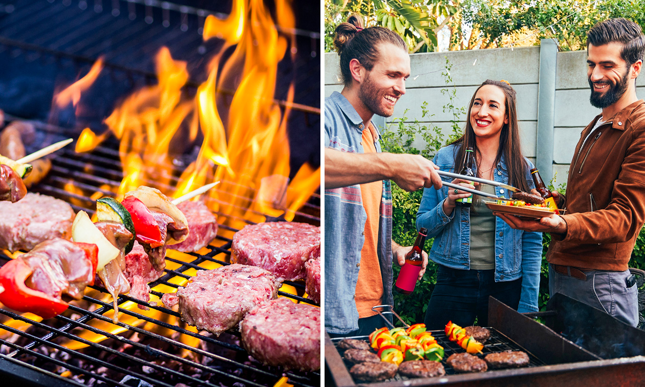 BBQ-pakket of snackpakket voor afhaal