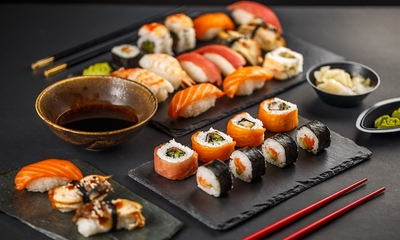 Sushibox (44 of 94 stuks) voor afhaal van Daisuki Sushi