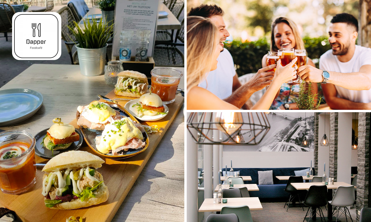 Bourgondische lunch bij Dapper Foodcafé