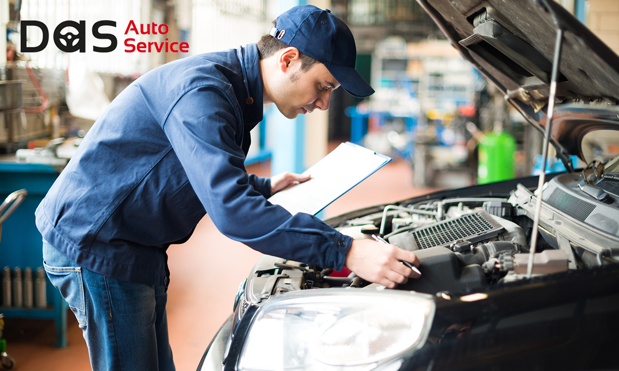 Kleine onderhoudsbeurt auto