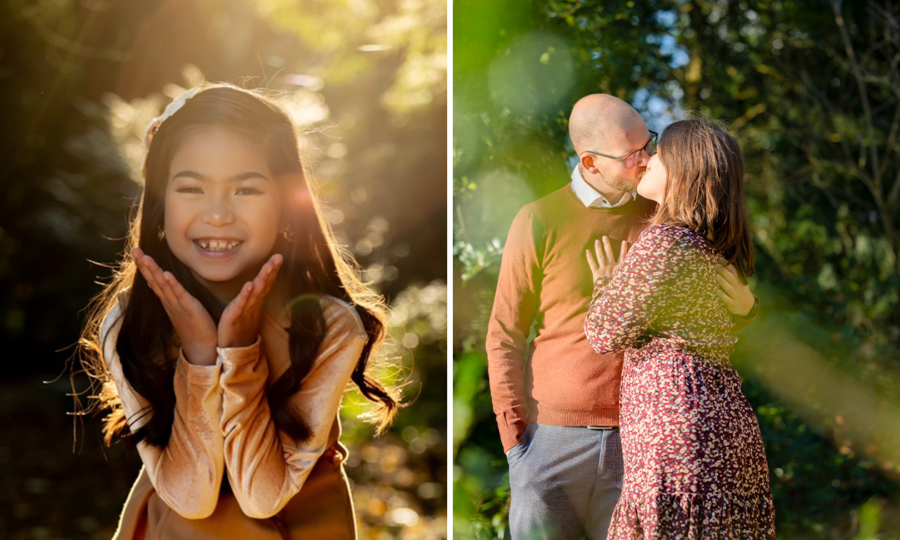 Lente/zomershoot voor 1t/m 6 pers. (30 of 60 min) + 5 of 15 digitale foto's