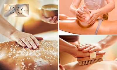 Brazillian butt lift (60 min) of scrubmassage of dry brush + madero massage (90 min)