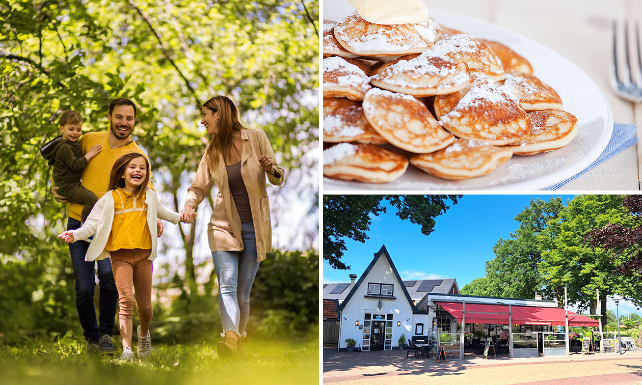 Poffertjes- en wafelarrangement met wandel- of fietsroute bij De Appelsche Hof