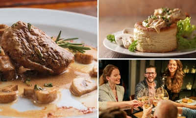 3-gangen keuzelunch of -diner bij De Bayo Eet- en Sfeerhuis