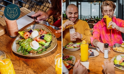 2-gangen keuzelunch bij De Beren