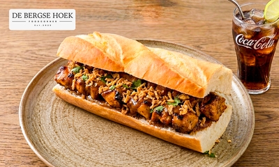 Heerlijk warm broodje + frisdrank naar keuze