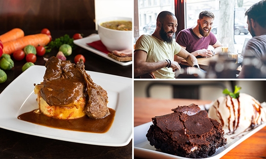 Hollands 3-gangen keuzediner bij De Blauwe Hollander