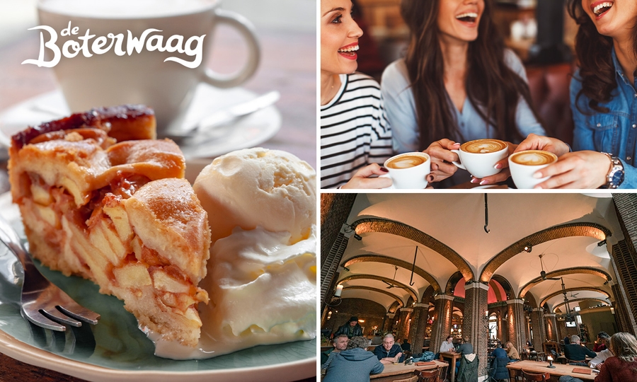 Koffie + gebak in hartje Den Haag