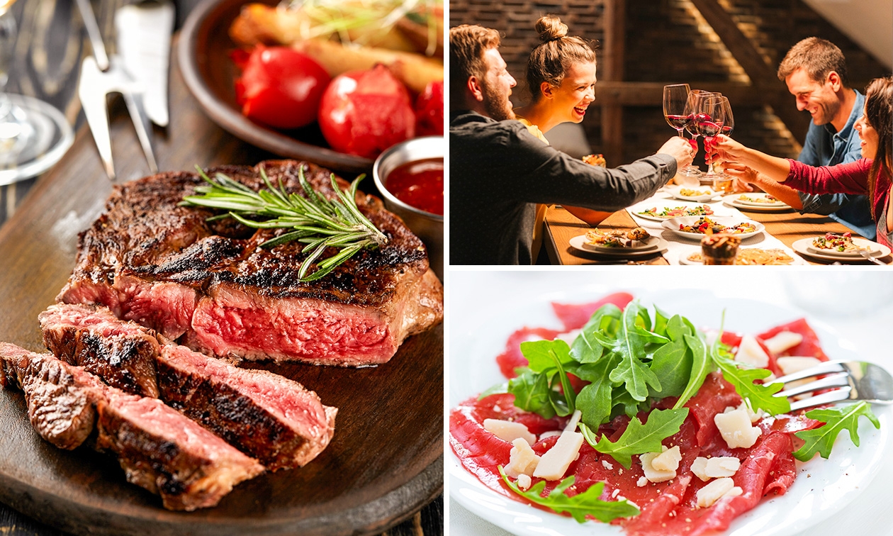 Bezorgen: hoofdgerecht of 3-gangendiner bij De Culinaire Traiteur