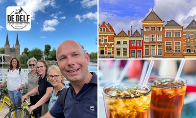 Steptocht (1,5 uur) in hartje Delft + drankje