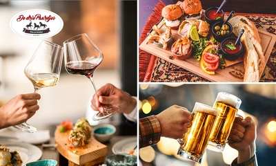 High wine of high beer + hapjesplank of hapjes per ronde bij De Drie Paardjes