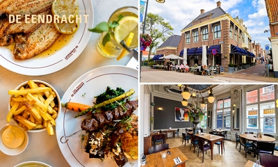 3-gangendiner à la carte bij De Eendracht in Van Bleiswijk