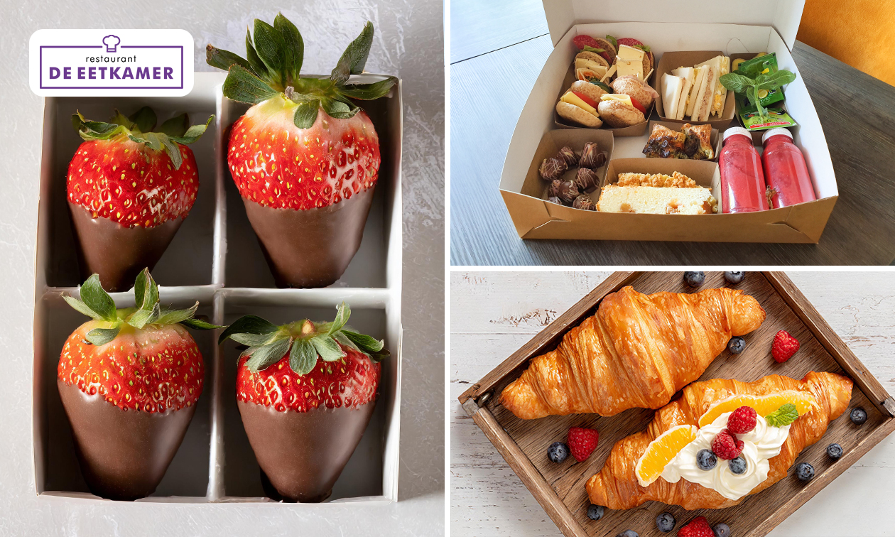 Moederdagontbijt of -high tea voor afhaal bij De Eetkamer