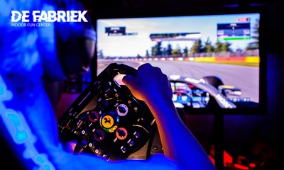 F1-simulator-race + drankje (75 min)