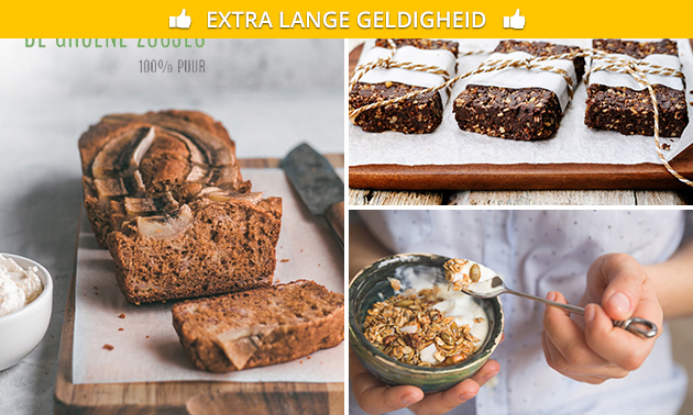Thuisbezorgd: healthy lekkernijen-pakket + granola