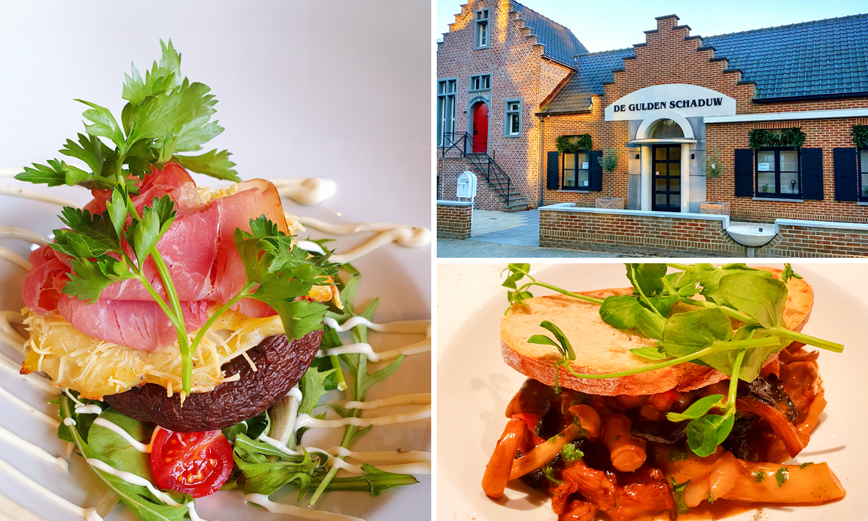 3-gangendiner of -lunch à la carte bij De Gulden Schaduw