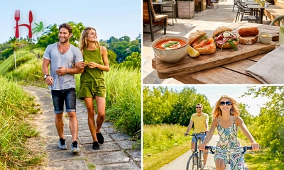 Wandel- of fietsarrangement incl. luxe lunchplank bij De Hooghei