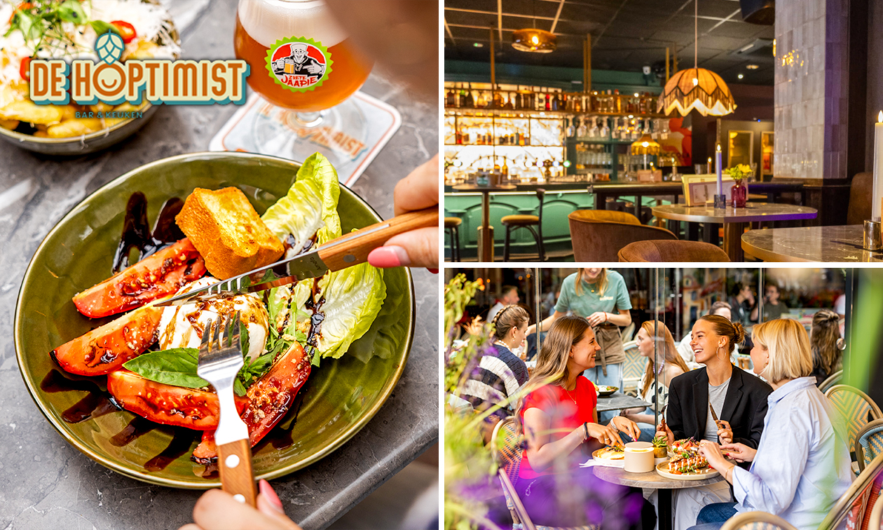 4-gangen shared dining-diner + brood in het centrum van Hengelo