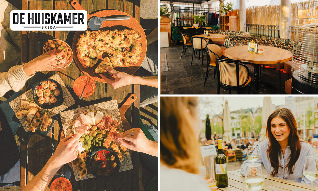 Shared dining-diner in hartje Breda