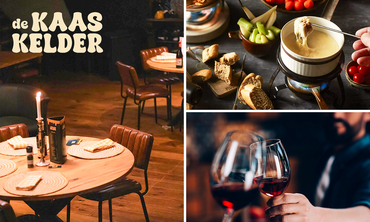 Kaasfondue + soep + basisdip