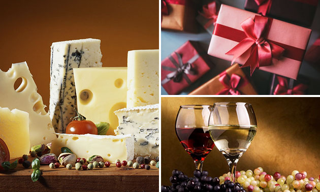 Waardebon voor wijn, kaas, delicatessen en meer