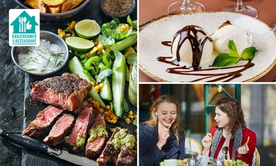 2-gangen shared dining-diner bij De Kanjerkamer