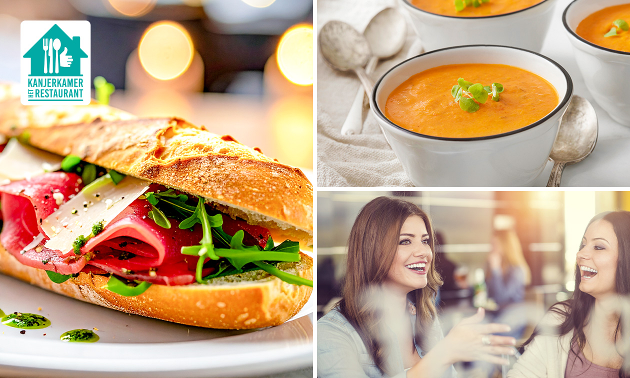 Clubsandwich naar keuze bij De Kanjerkamer Enkhuizen