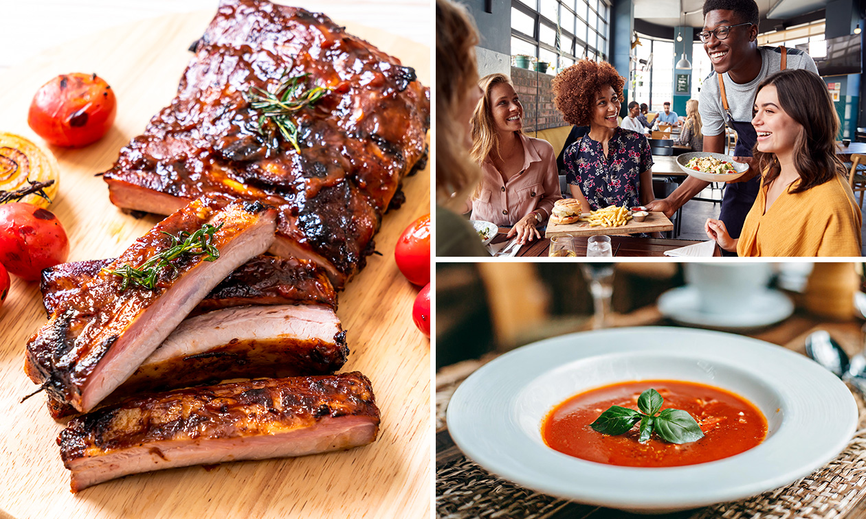 3-gangendiner à la carte bij De Kantine