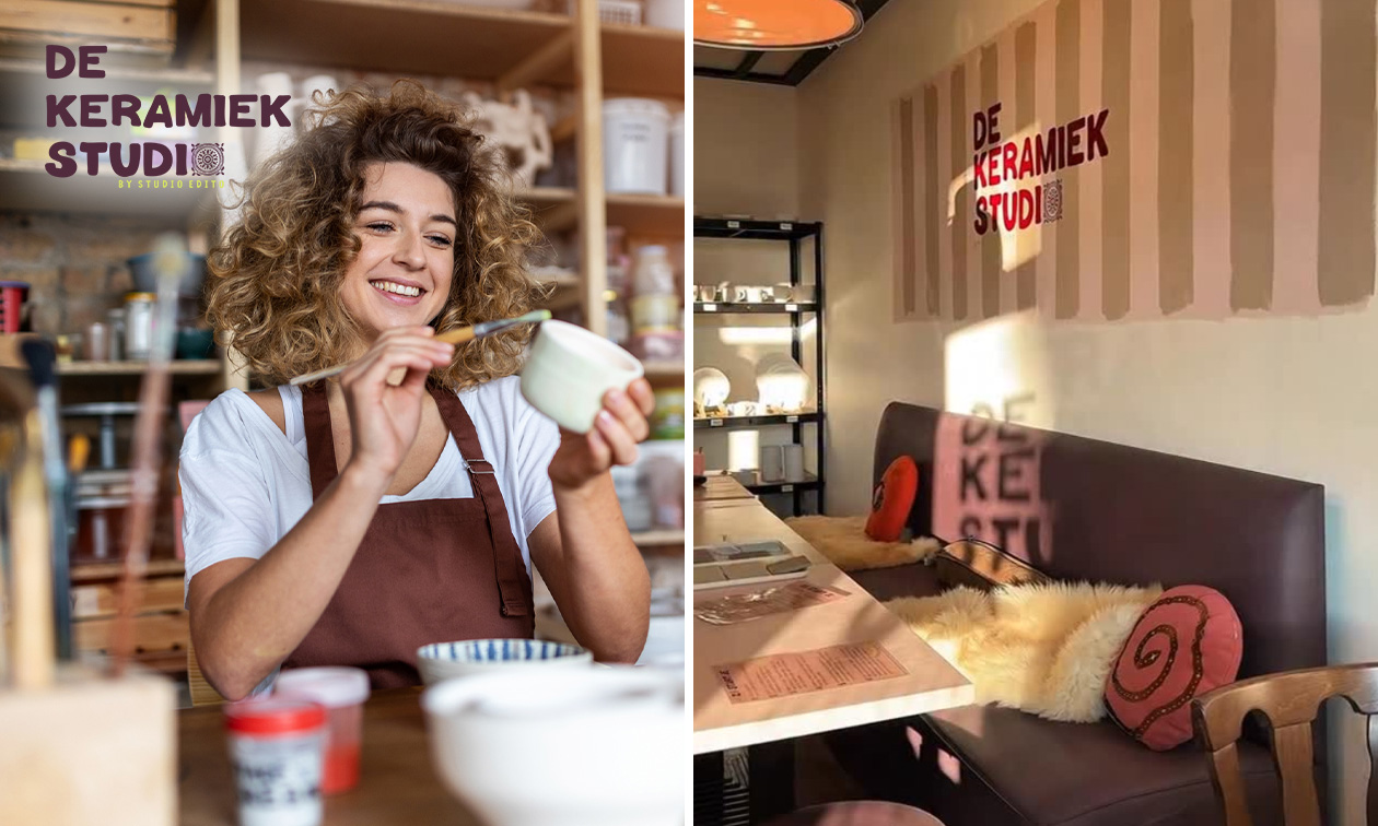 Keramiekworkshop naar keuze (2,5 of 3 uur) in hartje Kaatsheuvel