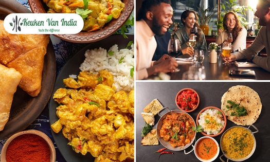 Indiaas 3-gangen keuzediner bij De Keuken Van India Lochem