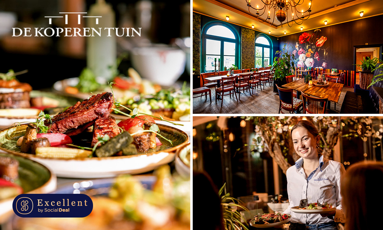 8-gangen proeverijdiner bij De Koperen Tuin