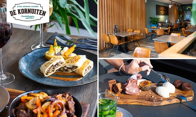 3-gangendiner à la carte + amuse De Kornuiten