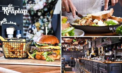 3-gangendiner à la carte bij De Krâplâp