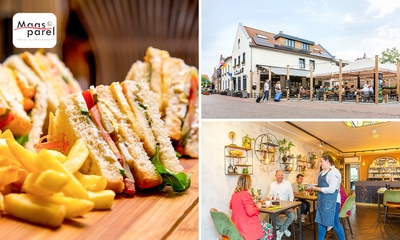 2-gangen keuzelunch bij De Maasparel