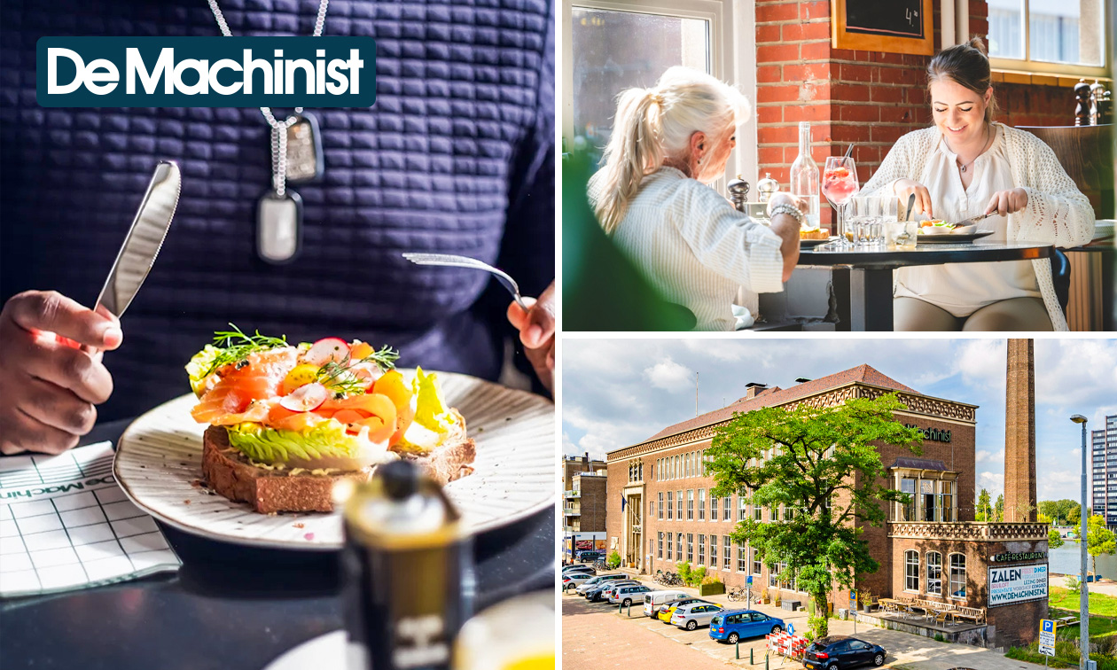 12-uurtje of 2-gangen keuzelunch aan de haven van Rotterdam