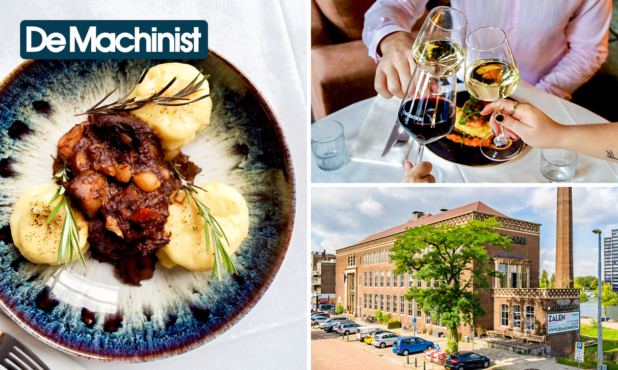 3-gangen keuzediner aan de haven van Rotterdam