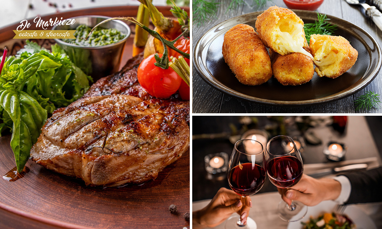 3-gangen keuzediner bij De Markieze