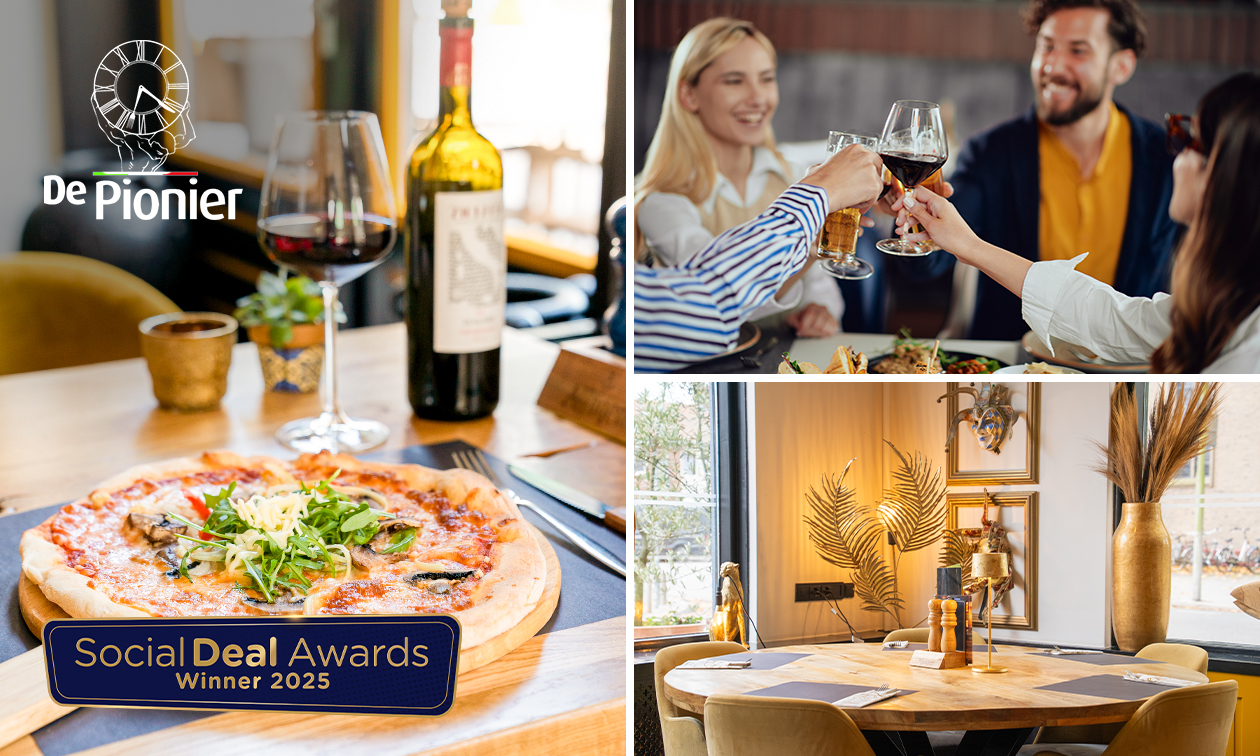 3-gangen keuzediner bij De Pionier