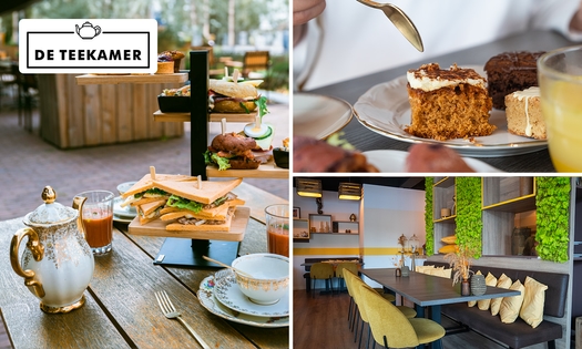 High tea (2 uur) naar keuze bij De Teekamer