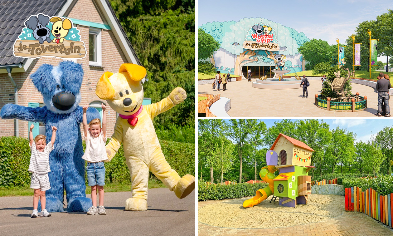 Entree voor Avonturenpark de Tovertuin