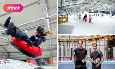 Dagje Uithof met 3, 5 of 7 activiteiten, evt. + snackmenu en drankje