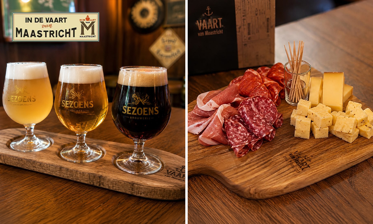 Bierproeverij met charcuterieplank in Hasselt