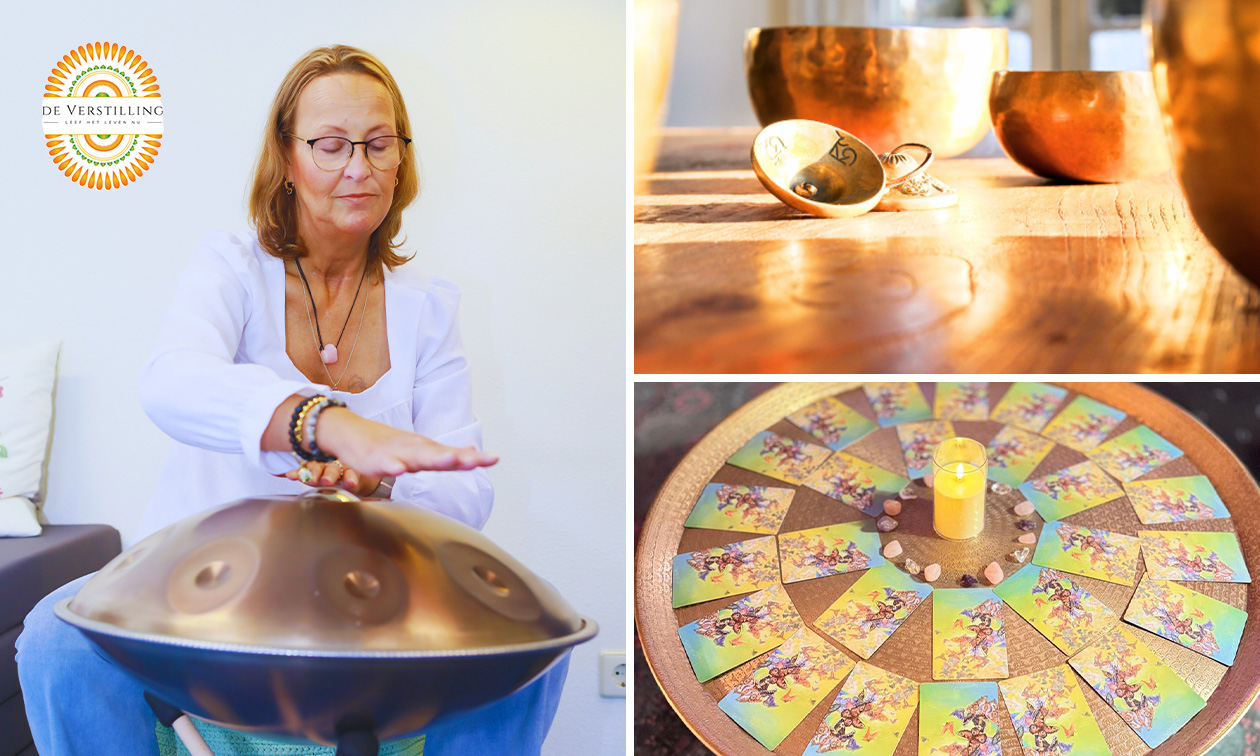 Duosessie Sound & Stone of klankschaalsessie met edelstenen (45 min)