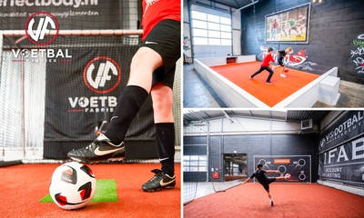 Voetbalactiviteiten (90 min) + evt. drankje en snack