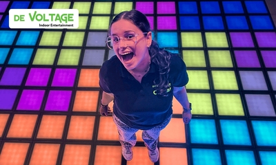 Entree Pixelvloer (1 uur) bij De Voltage